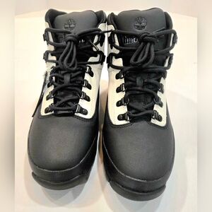 Timberland Black and White Hiking Boots